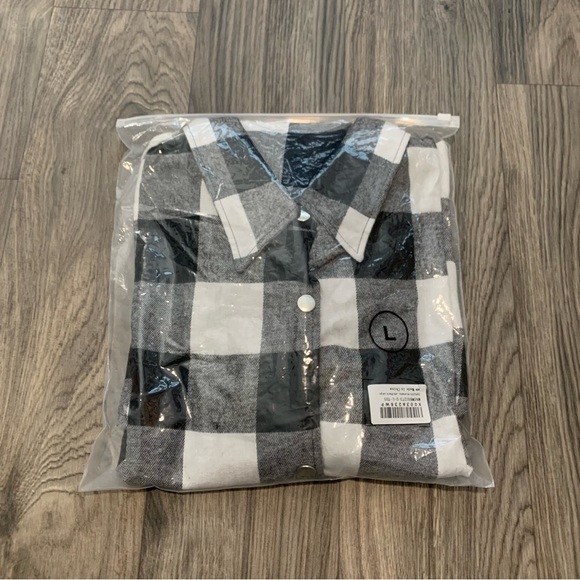 Tops - Gingham pj top